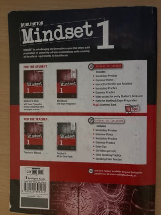 Libro de Inglés Mindset 1 de Bachillerato Workbook