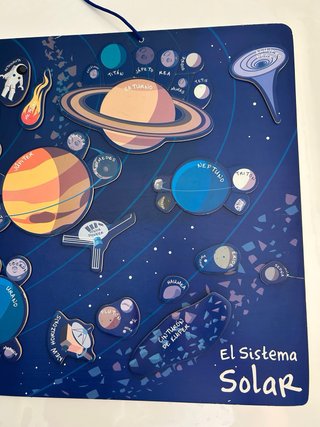 Puzzle Magnético Sistema Solar Eureka Kids