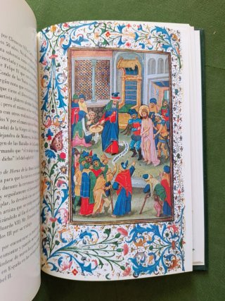 Libro de las Horas. de Isabel la Católica.