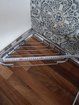 Estante de esquina para baño