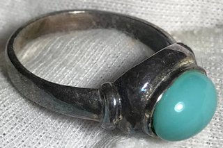 Anillo Plata Ley Turquesa + Regalo