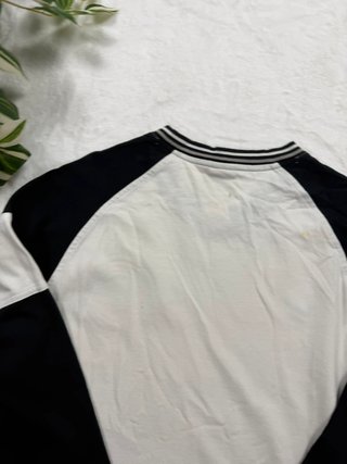Nike White Black Long Sleeve Football Jersey