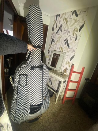 Contrabajo 3/4 Luthier, con funda y arco