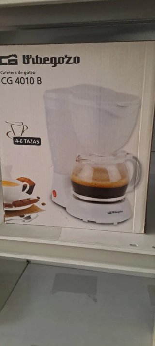 Cafetera Orbegozo CG 4010 B Blanca