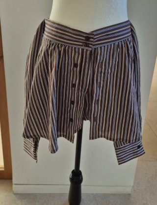 Falda pantalón tipo camisero