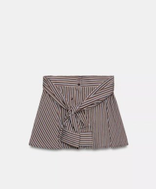Falda pantalón tipo camisero