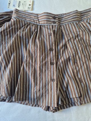 Falda pantalón tipo camisero