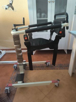 Silla de transferencia/grúa para persona dependien