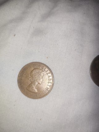 Lote 5 monedas antiguas británicas
