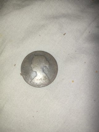 Lote 5 monedas antiguas británicas