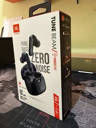 Auriculares JBL Tune Beam Negro