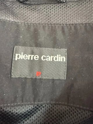 Pierre Cardin Giacca Uomo Taglia 54 Nera Camoscio