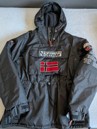 Chaqueta Geographical Norway Negra Hombre
