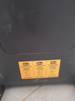 Silla coche Chicco Isofix