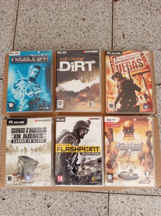 Lote 6 Jogos para PC