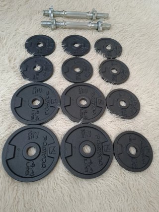 Pesas Mancuernas 20kg Ajustables