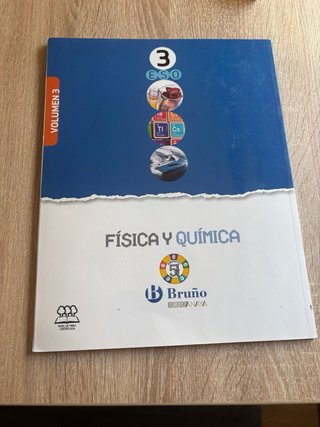 Libros física y quimica 3 eso