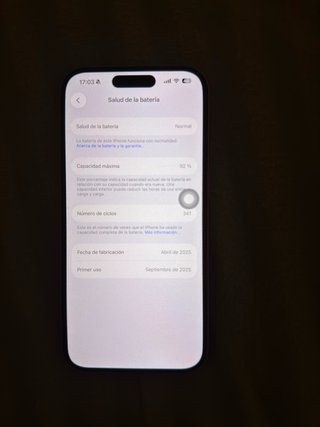iPhone 16 Rosa 256GB 92% Batería