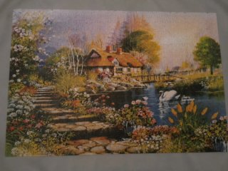 Lote 2 Puzzles Jigsaw y Madera