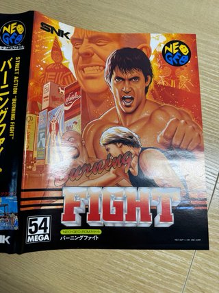 Burning Fight SNK Neo Geo AES NeoGeo NG Jap