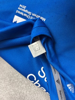 Camiseta Tirantes Adidas Azul Talla L Maratón