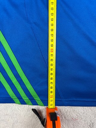 Camiseta Tirantes Adidas Azul Talla L Maratón