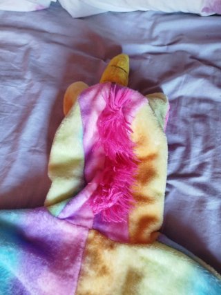 Pijama/disfraz de Unicornio Arcoíris Talla Única