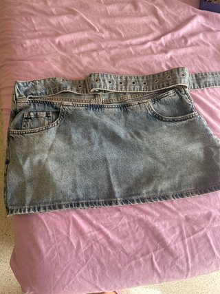 Falda vaquera Pull and Bear
