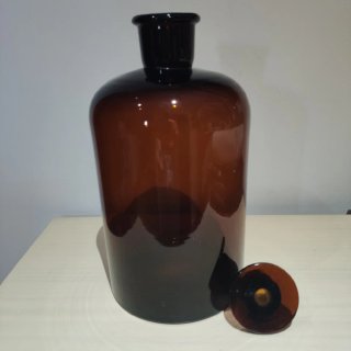 Frasco Farmacia Antiguo Ámbar 5L