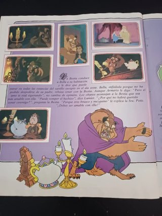 Álbum La Bella y la Bestia Disney Panini