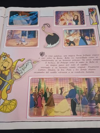 Álbum La Bella y la Bestia Disney Panini