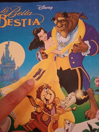 Álbum La Bella y la Bestia Disney Panini