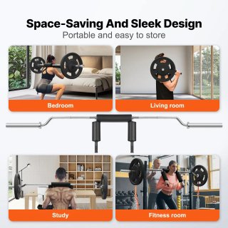 Bilanciere Palestra 221 cm Ø28 mm Portata 315 kg