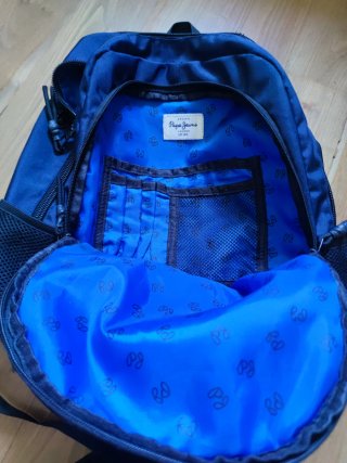 Mochila escolar Pepe Jeans azul