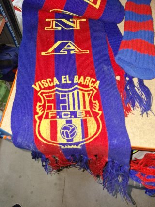 Lote 3 prendas FC Barcelona años 70