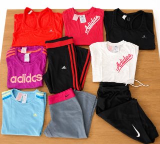 Lote ropa deportiva de marca mujer XS/S