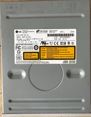 LG GDR-8163B DVD-ROM IDE PATA Lector DVD Interno