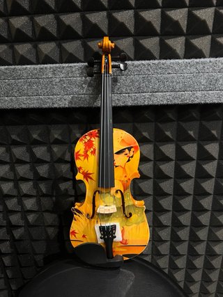 Violín Kinglos 4/4 Decorado