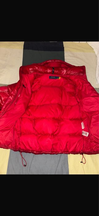 Abrigo Polo Ralph Lauren Rojo Brillante