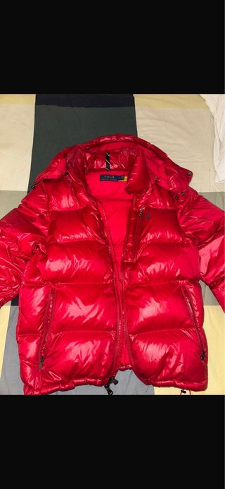 Abrigo Polo Ralph Lauren Rojo Brillante