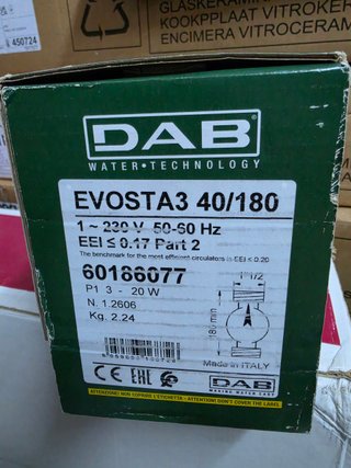 Pompa di circolazione DAB Evosta 3