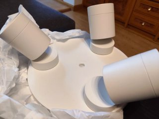 Lámpara Techo IKEA NYMÅNE 3x8.5W