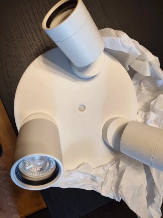 Lámpara Techo IKEA NYMÅNE 3x8.5W