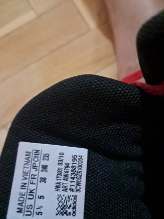 Zapatillas Adidas Baloncesto Rojas Talla 38