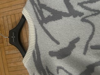 Jersey de punto con estampado abstracto