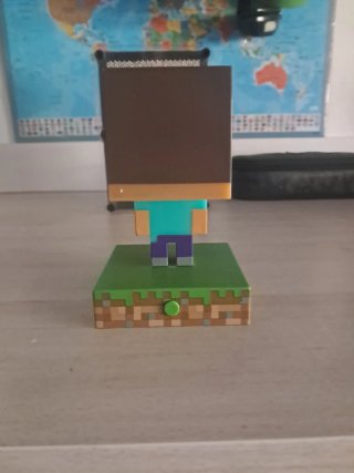Lámpara Steve Minecraft