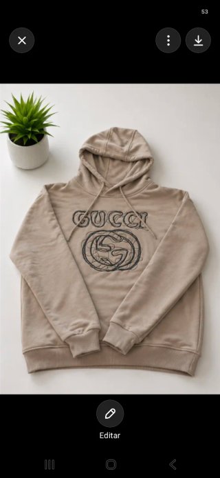 Sudadera Gucci Beige Talla M