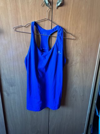 Camiseta deportiva Domyos azul Talla XS
