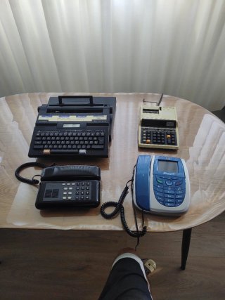 Lotto 4 Oggetti Vintage Retro tecnologia anni 80/0