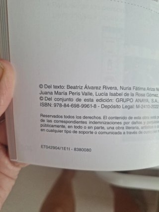 Lote de libro completa
